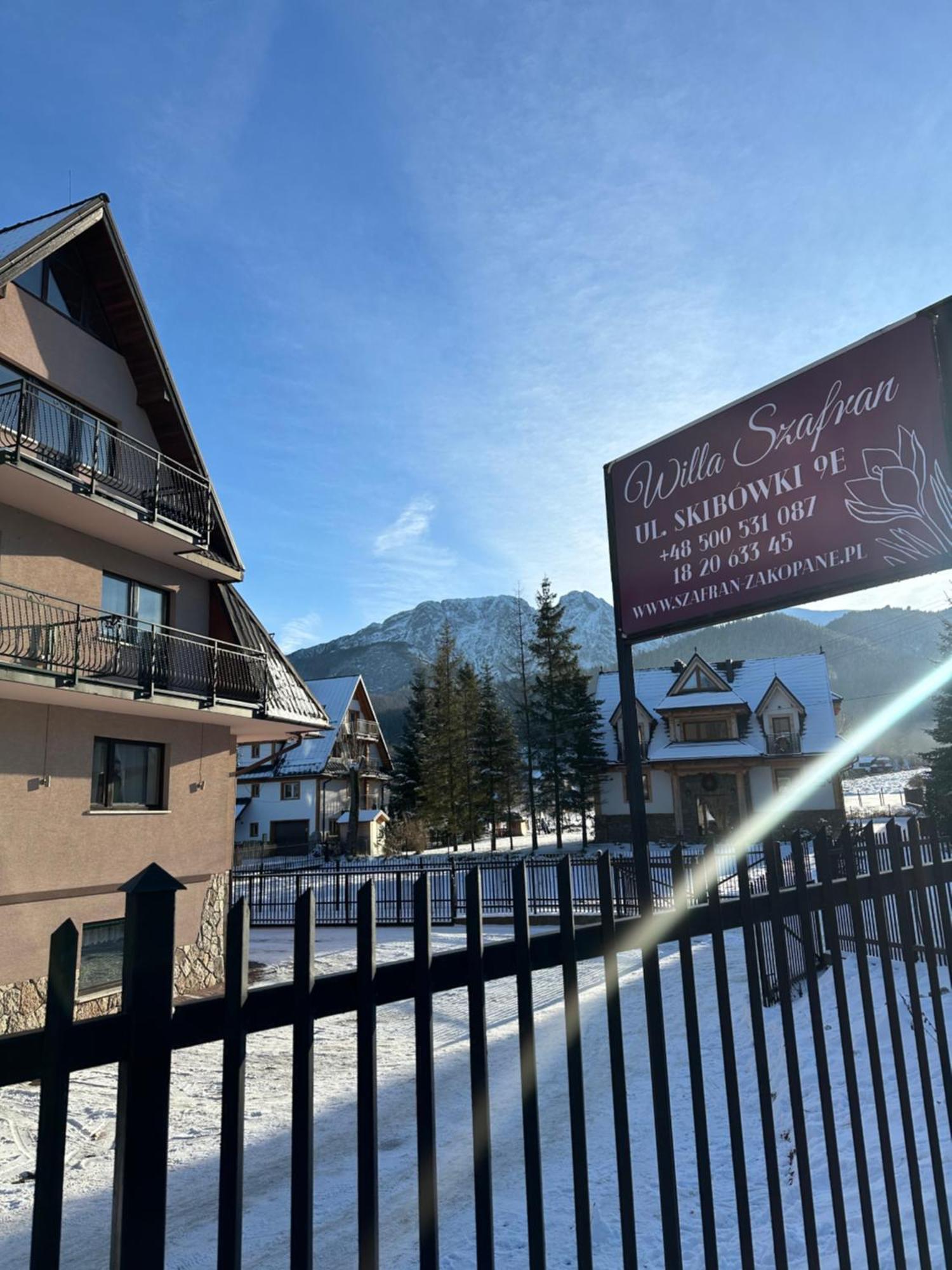Willa Szafran Zakopane Esterno foto